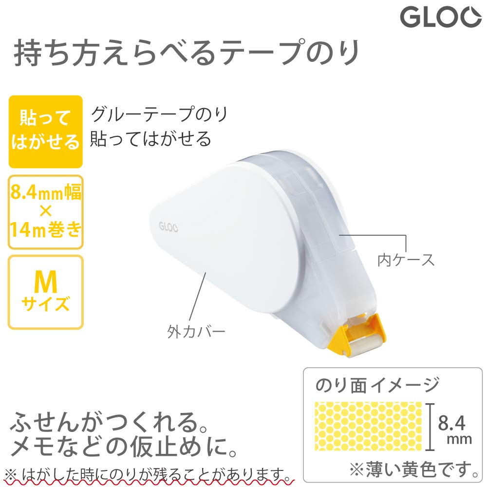 코쿠요 GLOO 타-GM401-08MSET M사이즈 테이프풀 리무버블 세트 이미지 2