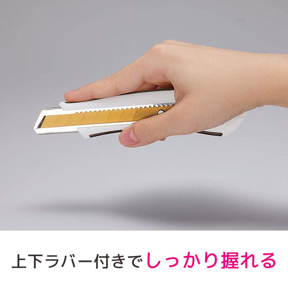 3M 스카치 티타늄 코팅 TI-CHL L사이즈 커터칼 본체 이미지 2