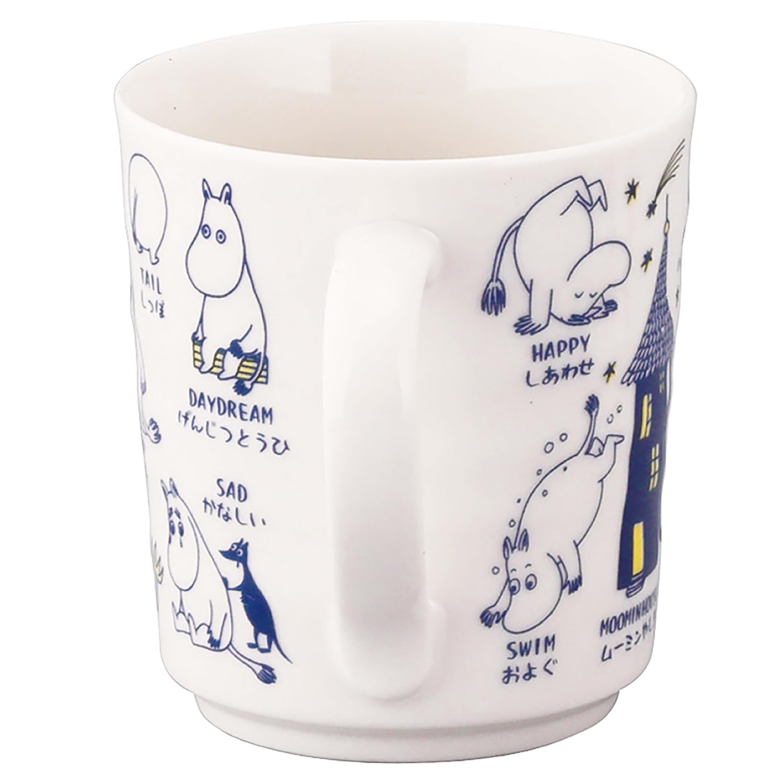 야마카 무민 아레코레 MM14001-11 340ml 머그컵 화이트 이미지 3