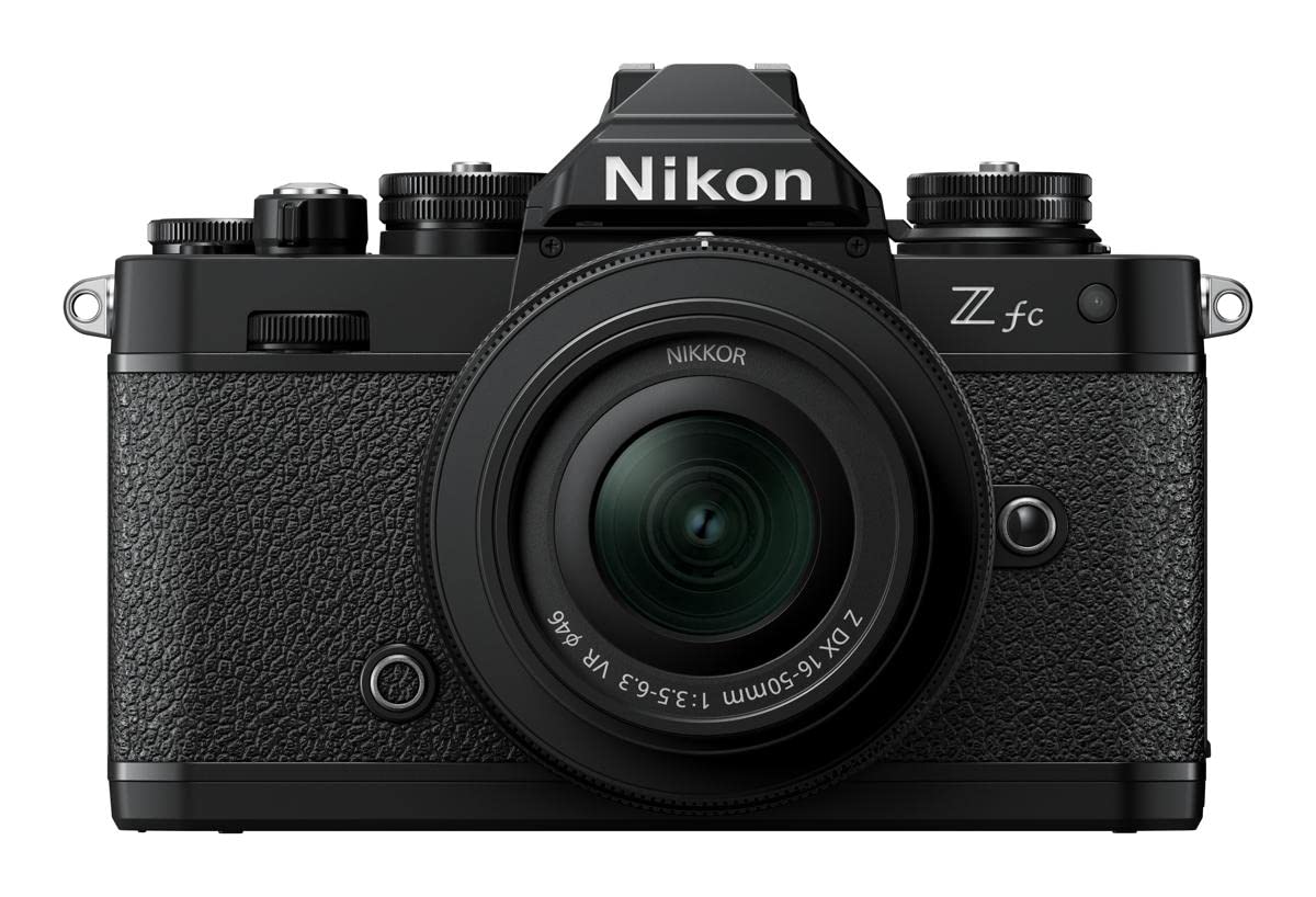 니콘 Z fc 블랙 16-50mm VR 렌즈킷 미러리스 카메라 없음
