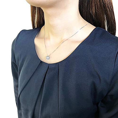 교세라 댄싱스톤 다이아몬드 목걸이 플래티넘 0.3캐럿 D컬러 SI2 3EX 이미지 5