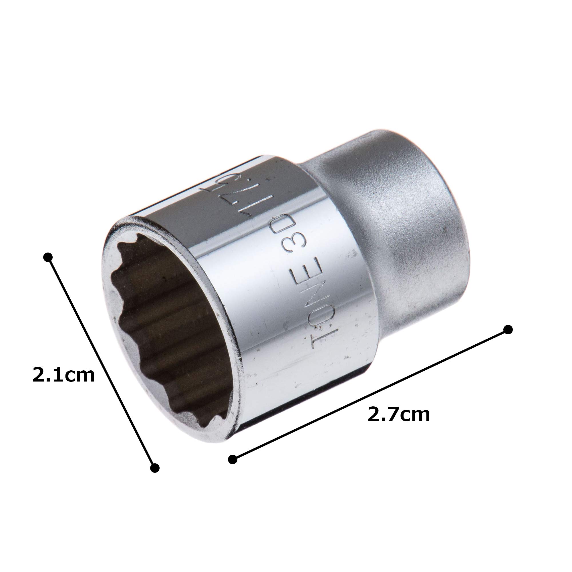 토네 12각 소켓 HP3D-17.5 17.5mm 이미지 3
