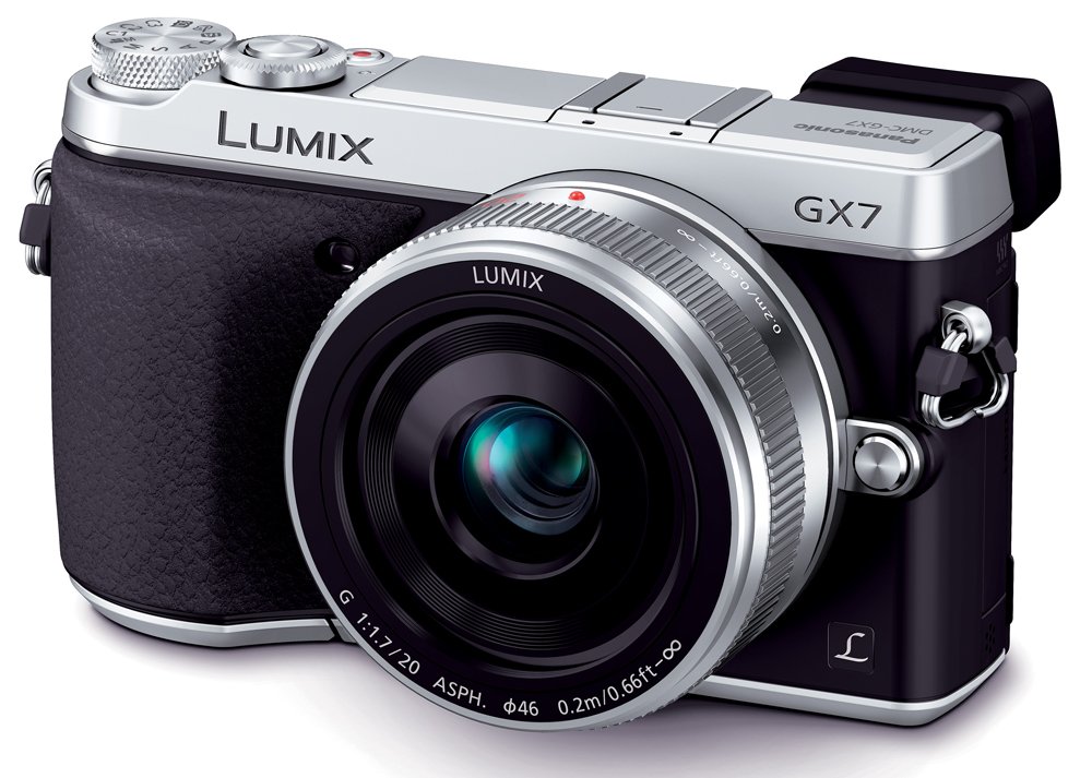 [중고] 파나소닉 루믹스 실버 DMC-GX7C-S 미러리스 카메라 단렌즈 키트