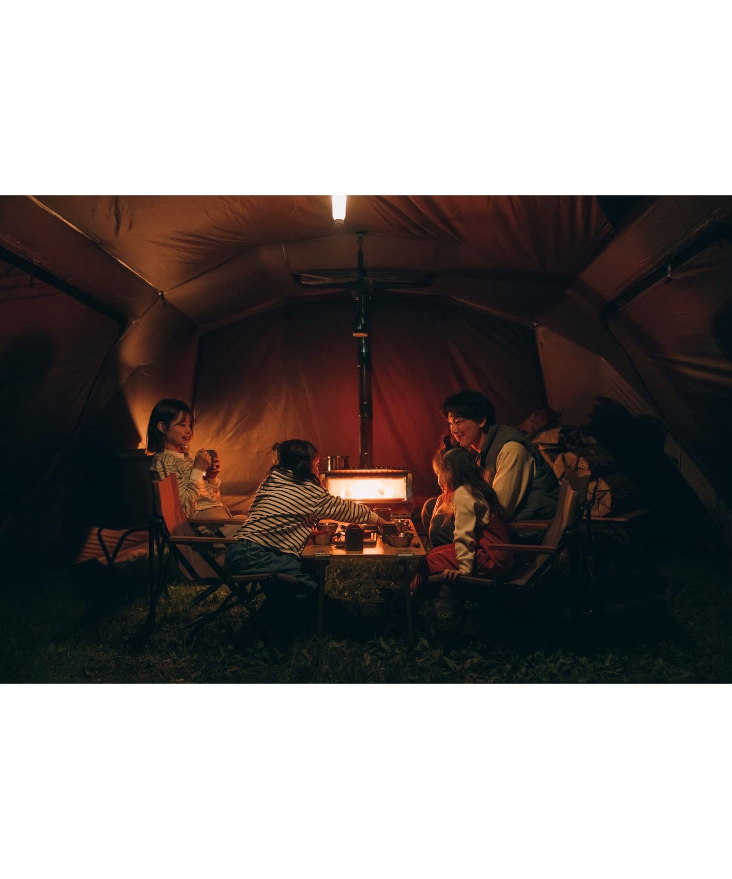 스노우피크 랜드락 X 4인용 2룸 쉘터 천창 포함 텐트 이미지 13