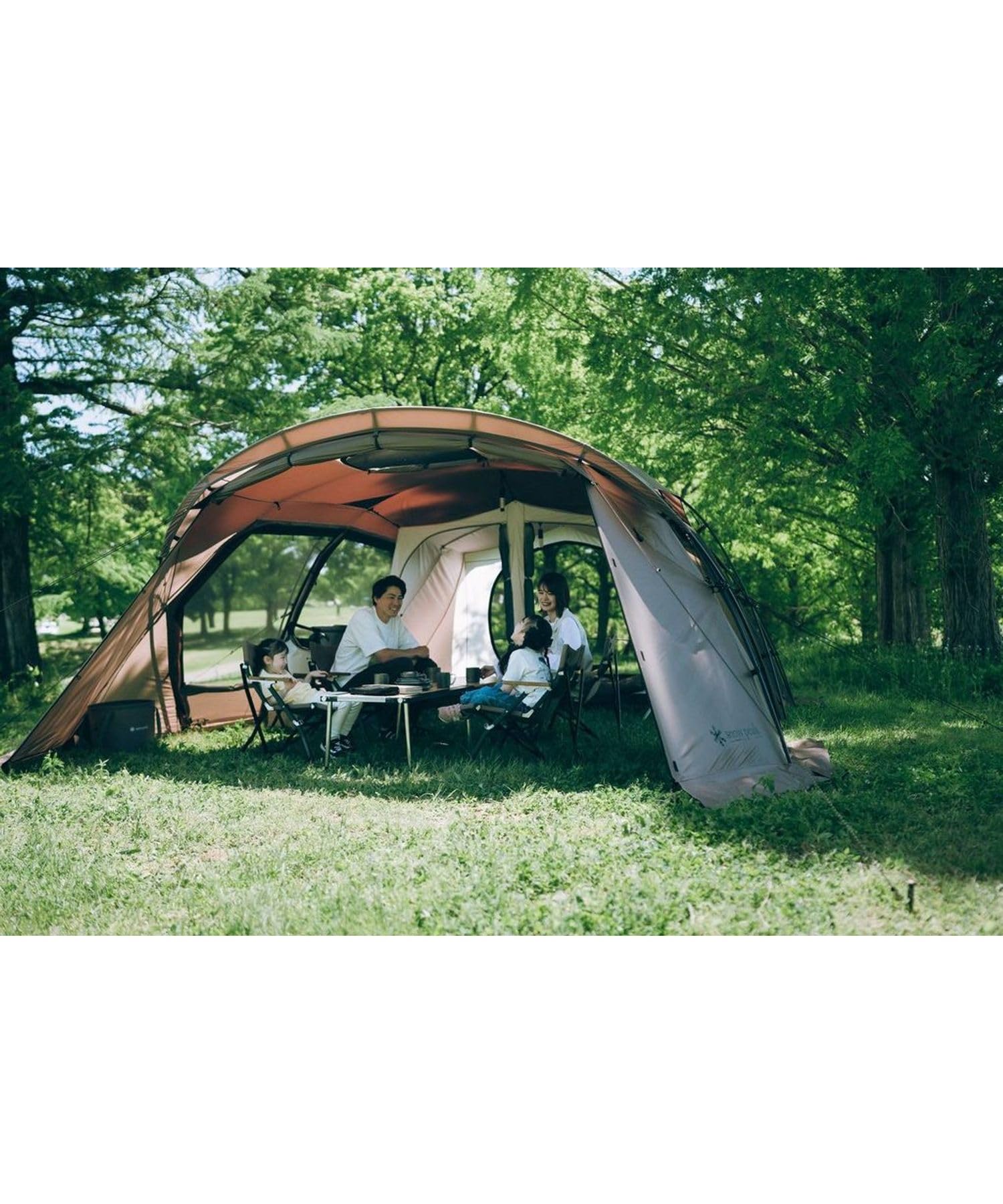 스노우피크 랜드락 X 4인용 2룸 쉘터 천창 포함 텐트 이미지 10