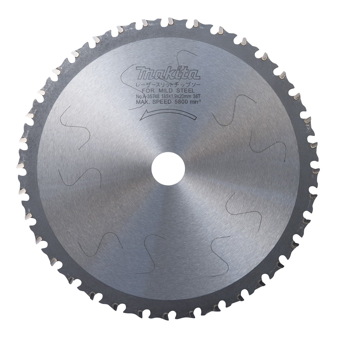 마키타 A-35748 외경 185mm 36T 팁쏘 저소음 연강재용