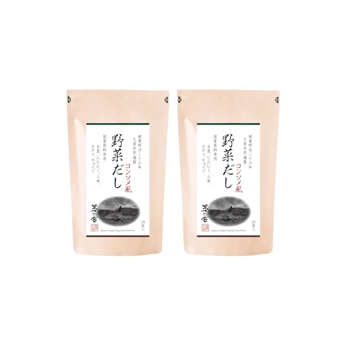카야노야 야채 다시 8g 24봉 2팩 세트 육수팩 하카타 콘소메풍미