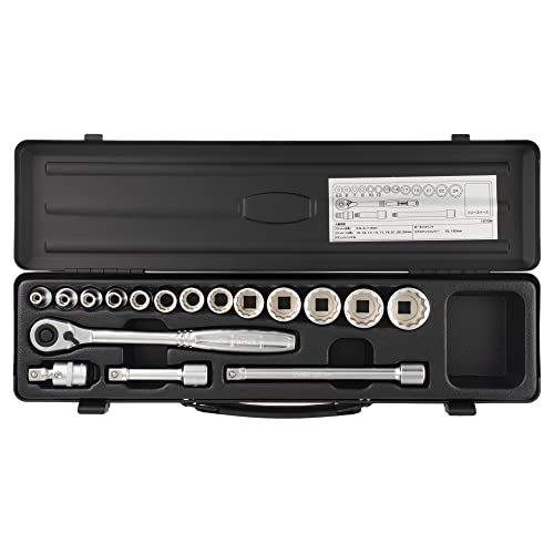 토네 블랙 1570MBK 9.5mm 소켓 렌치 세트 17점 이미지 1