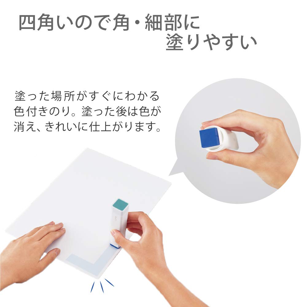 코쿠요 GLOO 색이 사라지는 타입 타-G312-3P M사이즈 스틱풀 3개입 이미지 3