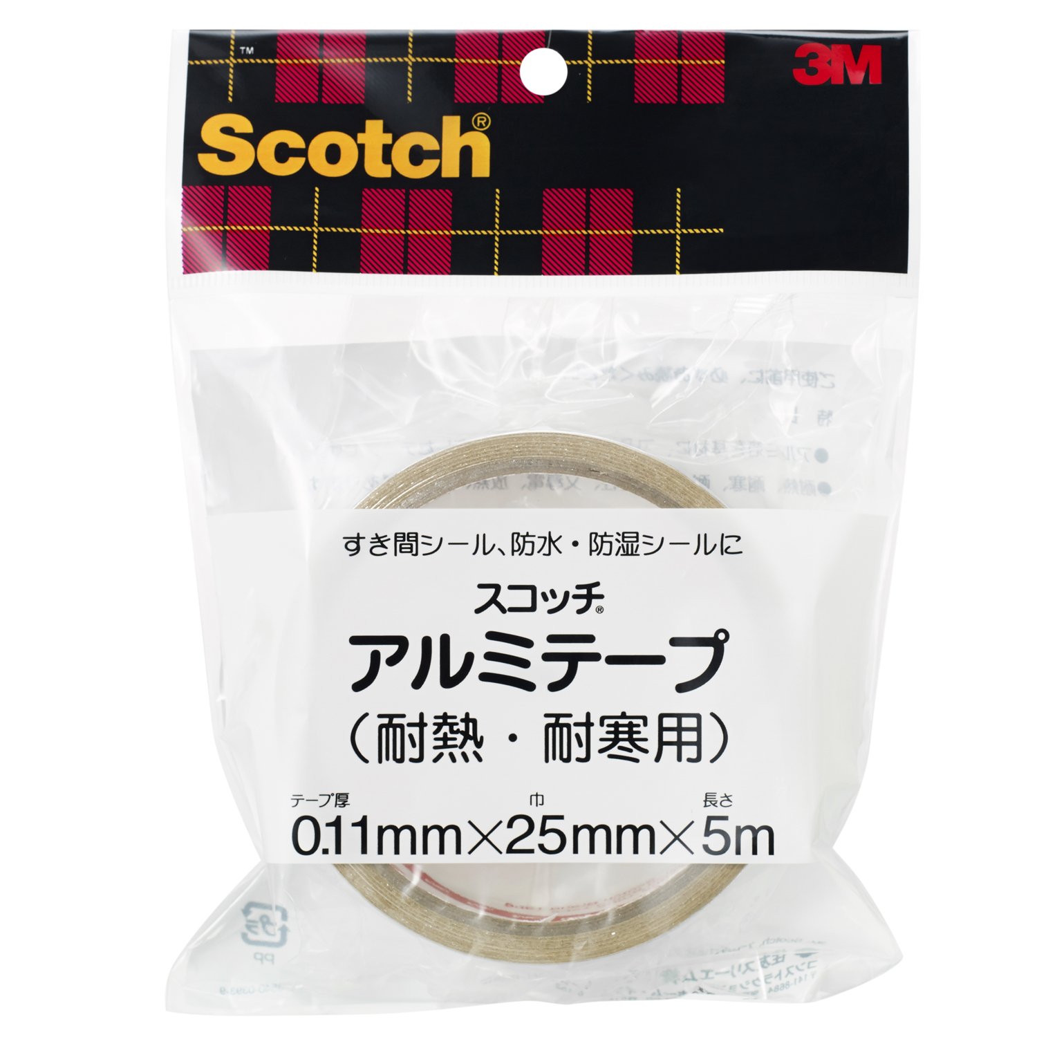 3M 스카치 알루미늄 테이프 내열내한용 KAL-25 25mm 4. 내열내한 25mm 5m