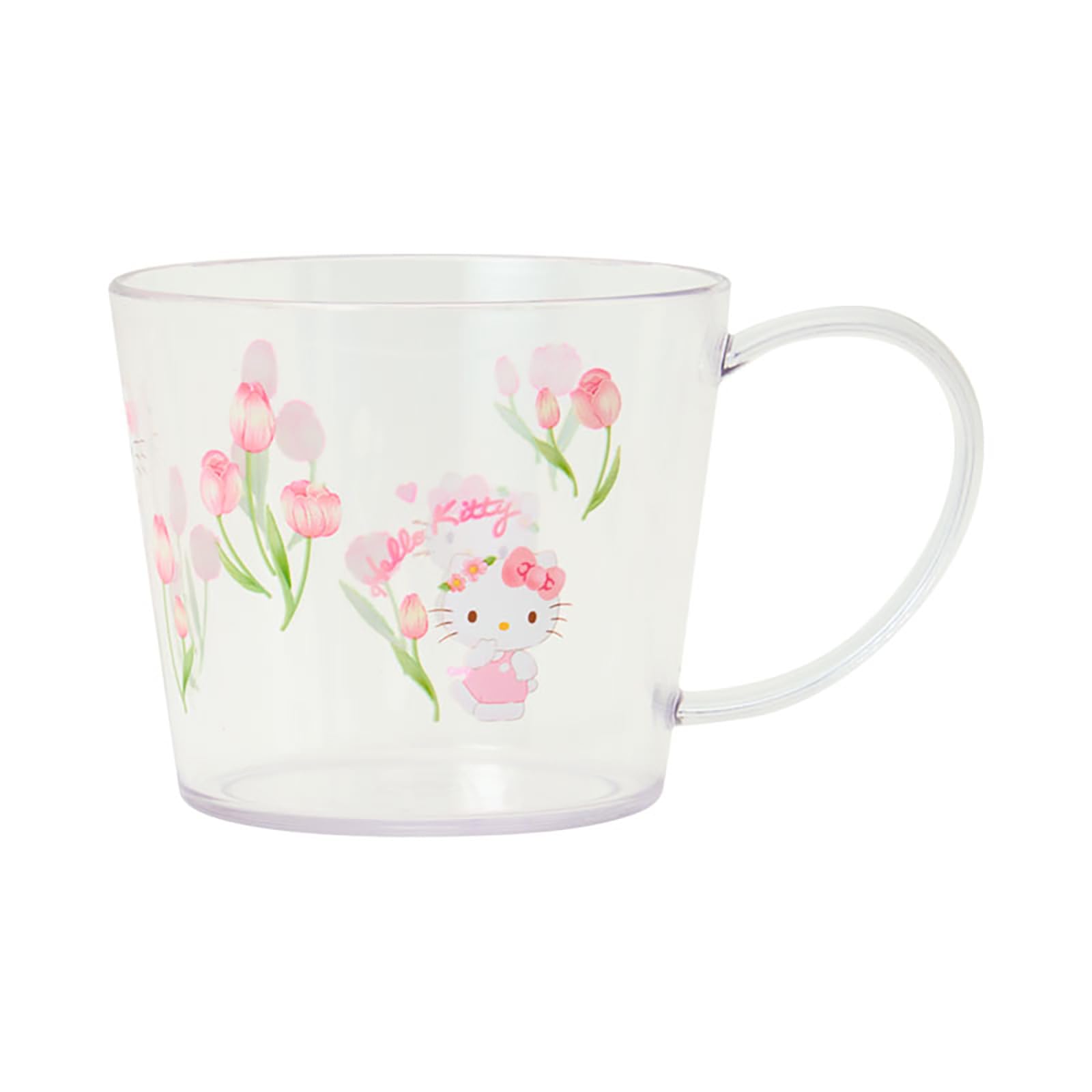 산리오 헬로키티 클리어 머그컵 796506 330ml 헬로키티 머그컵