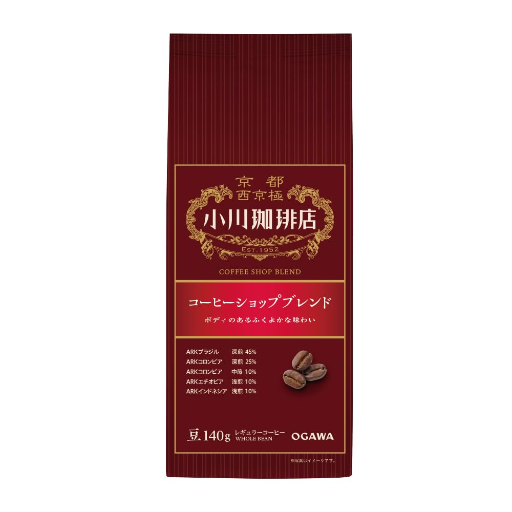 오가와커피 커피숍 블렌드 원두커피 140g 3개입