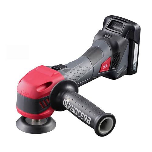 교세라 DPE11XR 블랙 충전식 싱글 폴리셔 18V 75mm 이미지 1