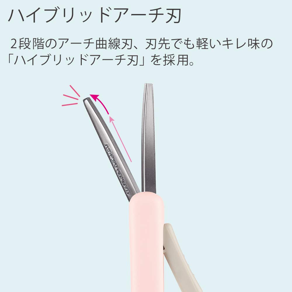 코쿠요 사쿠사포셰 피치 하사-P320LP 휴대용 가위 글루리스날 이미지 4