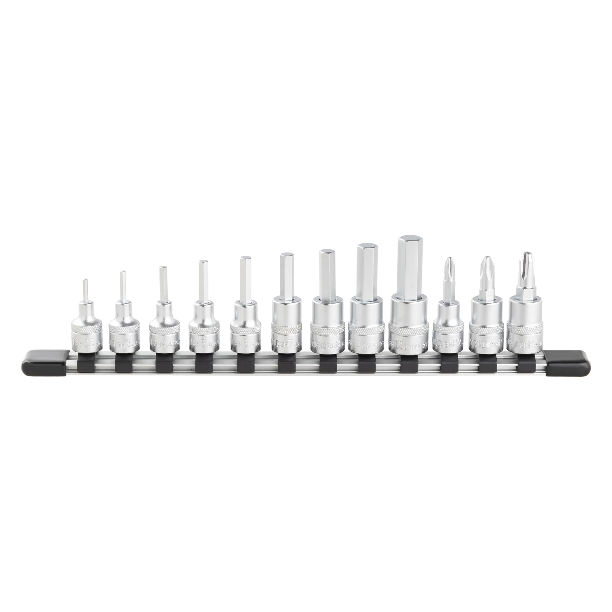 토네 HH312 9.5mm 육각 소켓 세트 12점 홀더포함