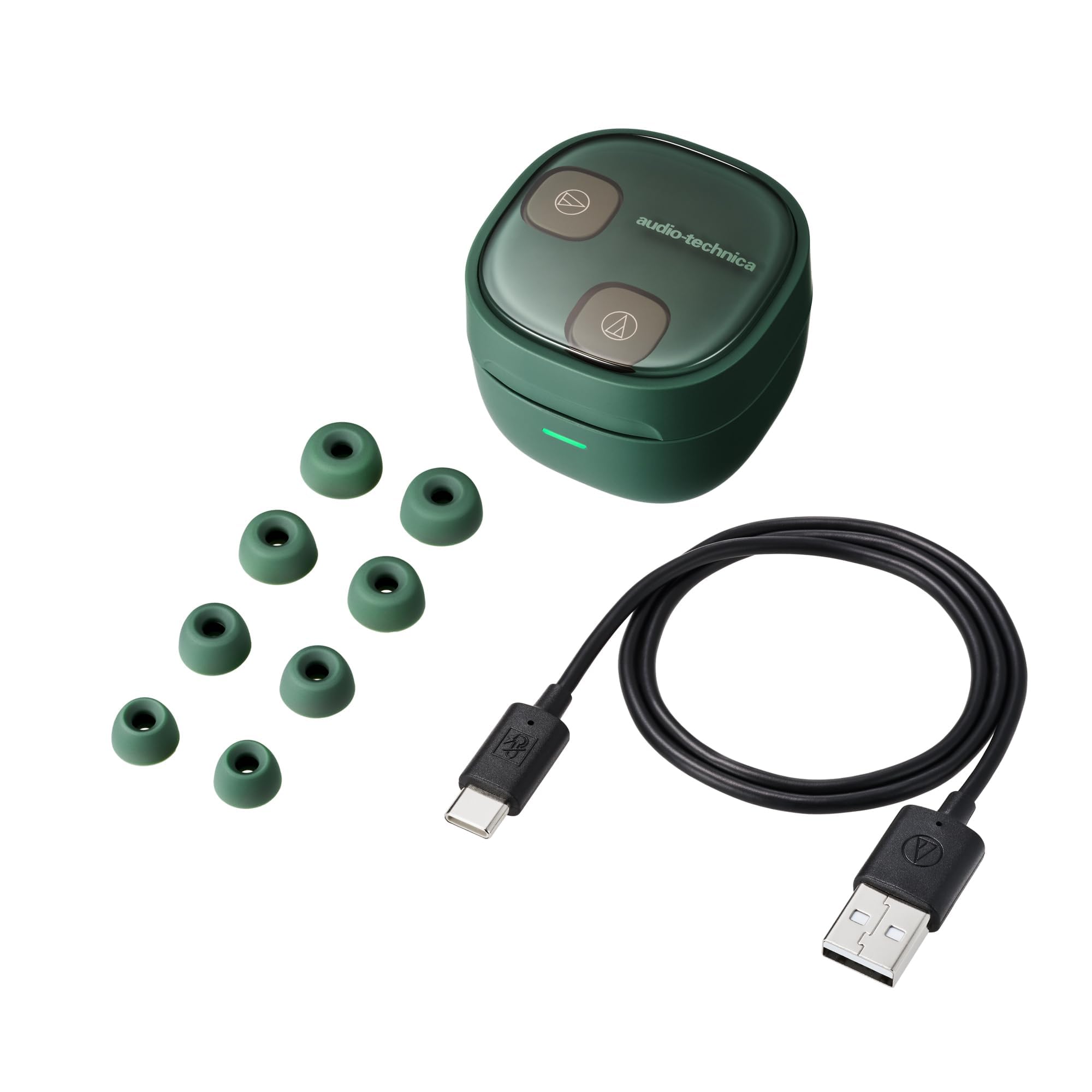 오디오테크니카 SQ1TW2 그린 ATH-SQ1TW2NC 노이즈캔슬링 무선이어폰 이미지 20
