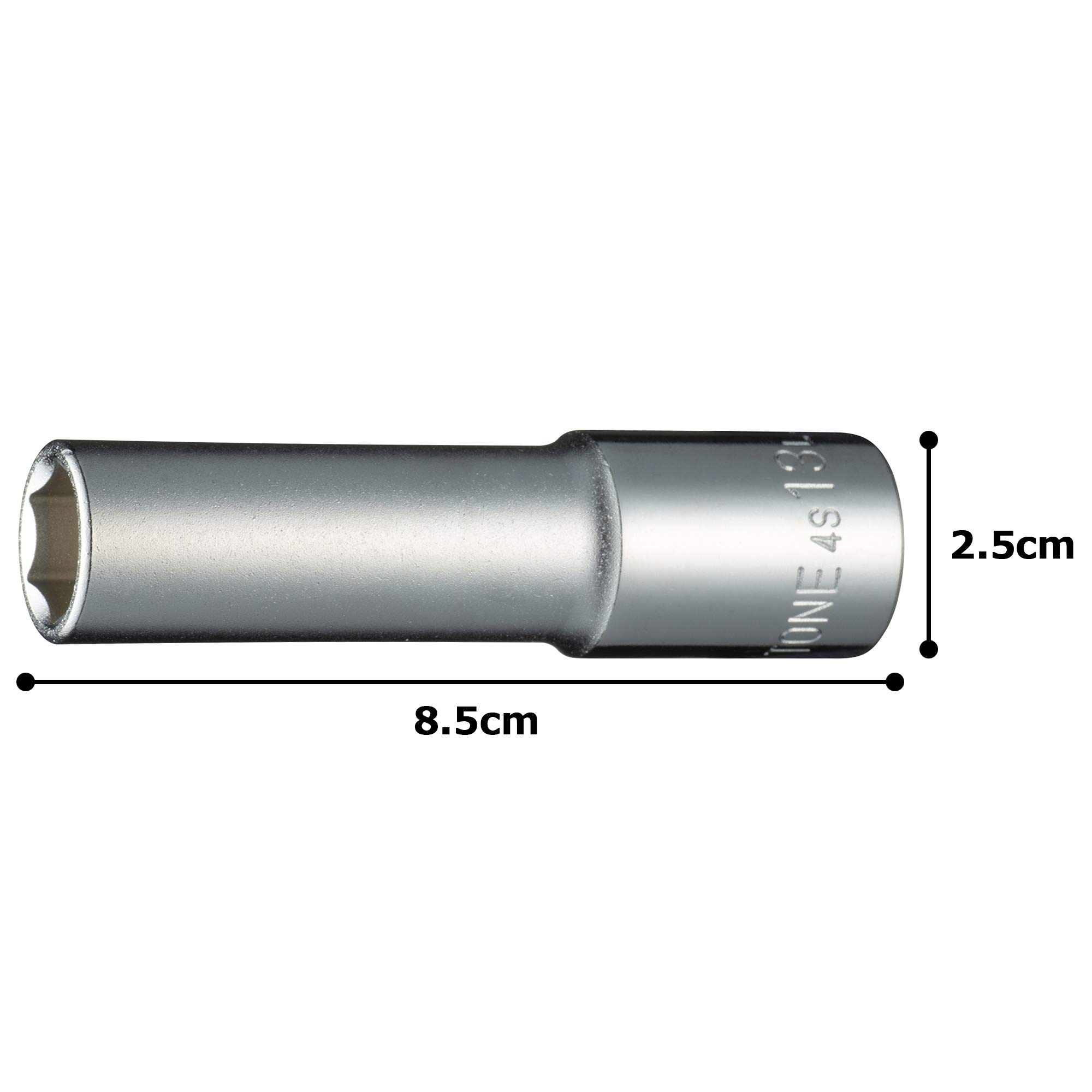 토네 HP4S-13L 13mm 12.7sq 6각 딥소켓 이미지 5