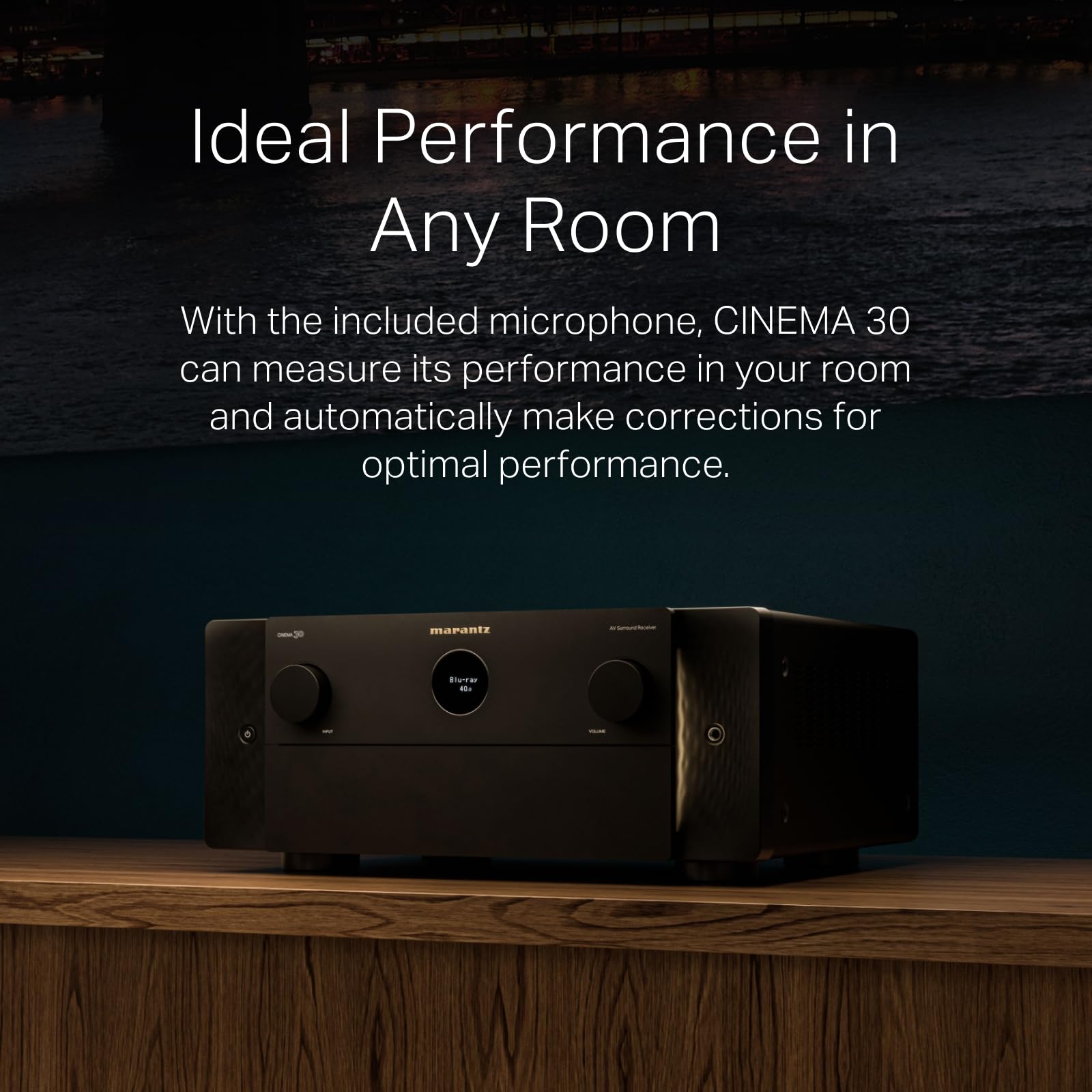마란츠 CINEMA 30 블랙 11.4채널 8K AV 리시버 블랙///화이트 이미지 5