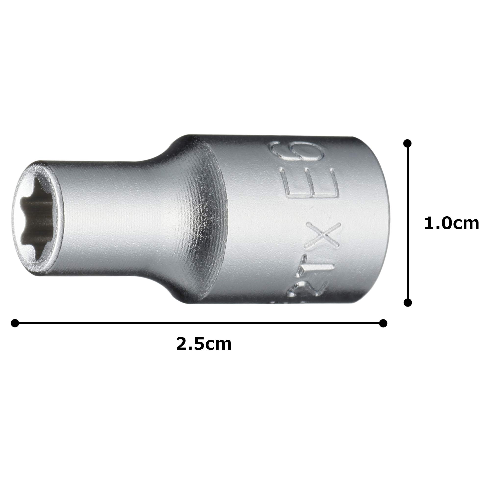 토네 HP2TX-E06 6.35mm E형 별렌치 소켓 이미지 5