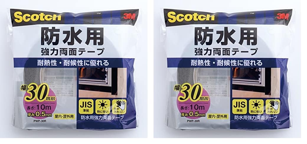 3M PWP-30R 30mm 10m 초강력 방수 4.방수용 폭30mm 길이10m 2권