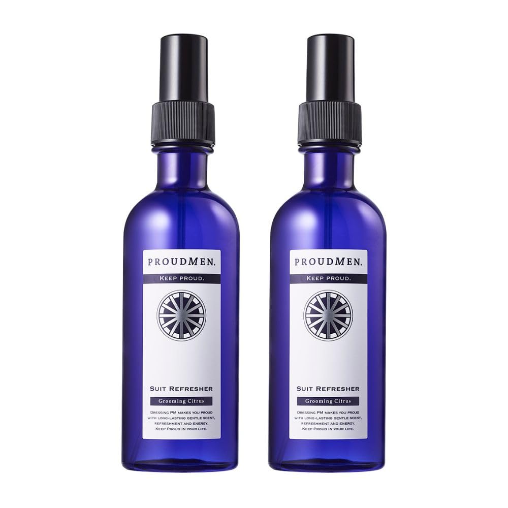 프라우드맨 수트 리프레셔 그루밍 시트러스 200ml 2개입 섬유탈취제