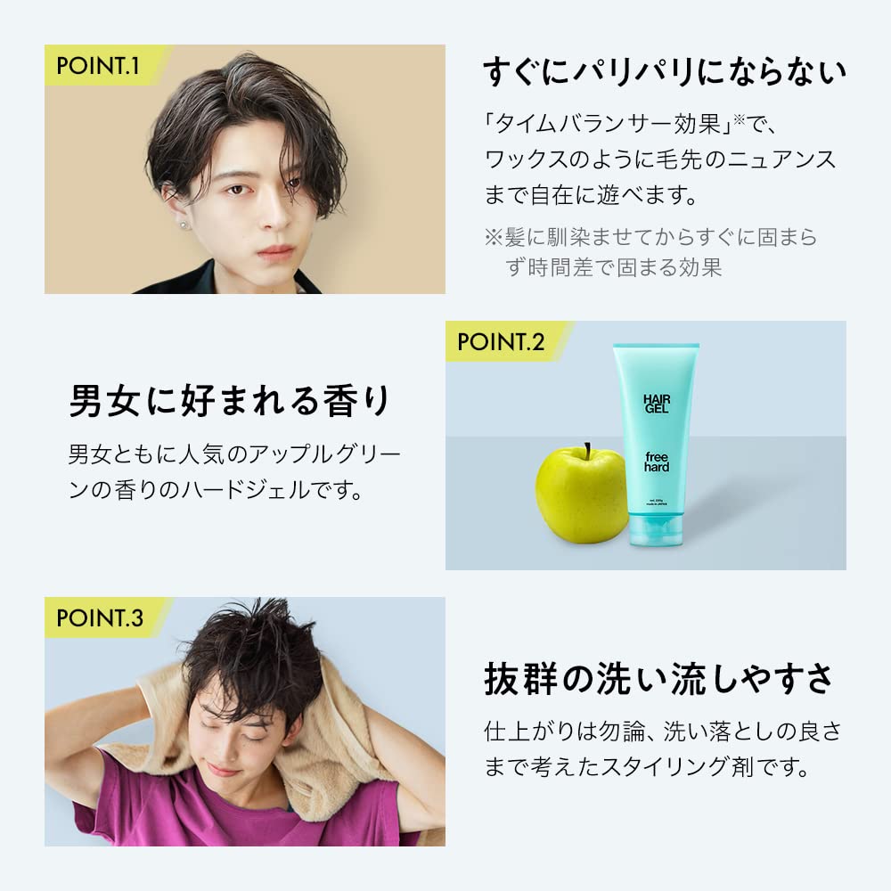 립스 프리 하드 젤 220g 웨트 헤어젤 01.프리 하드 이미지 6