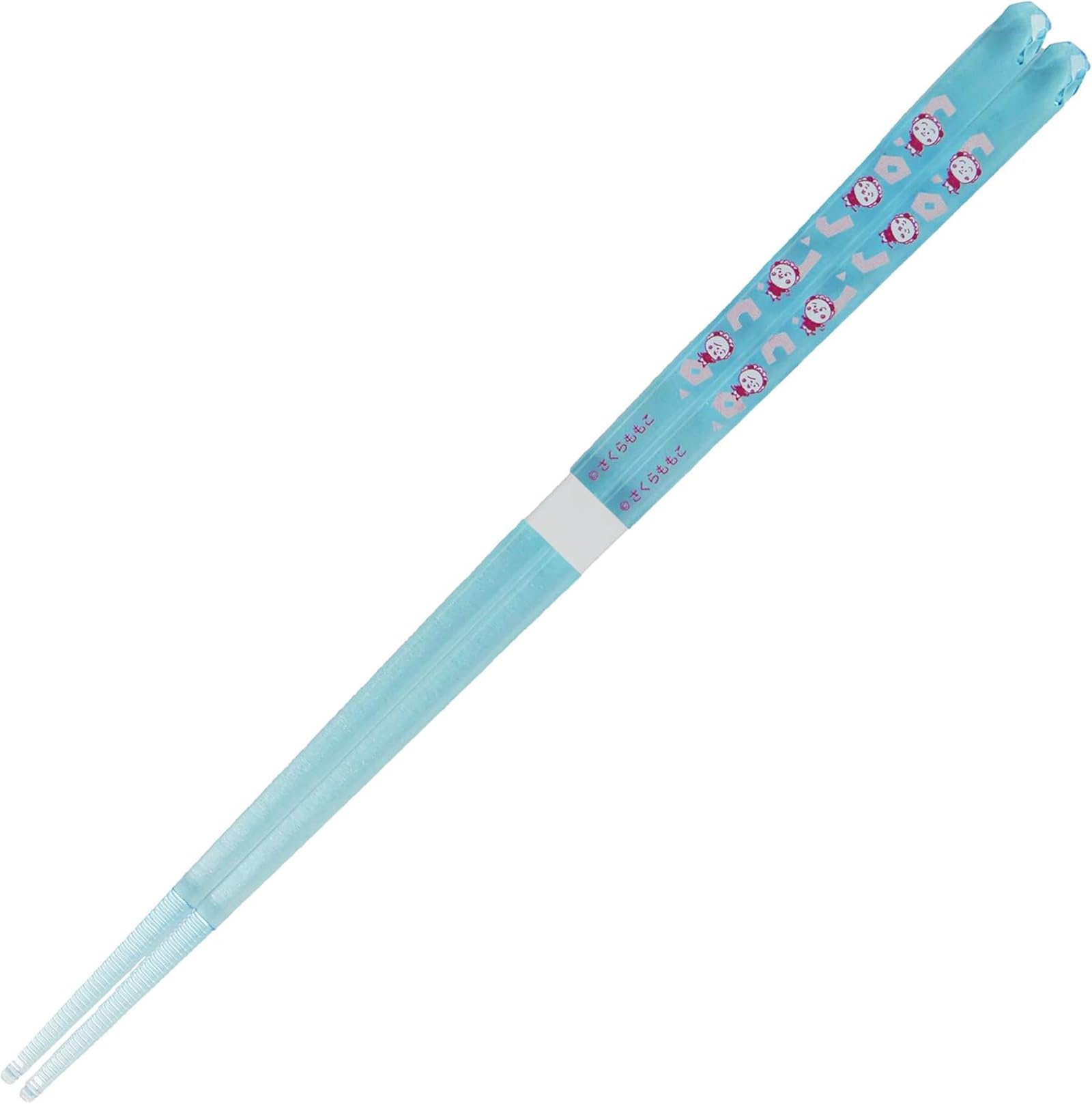 야마카 코지코지 포지티브 컬러 투명 젓가락 블루 23cm 클리어