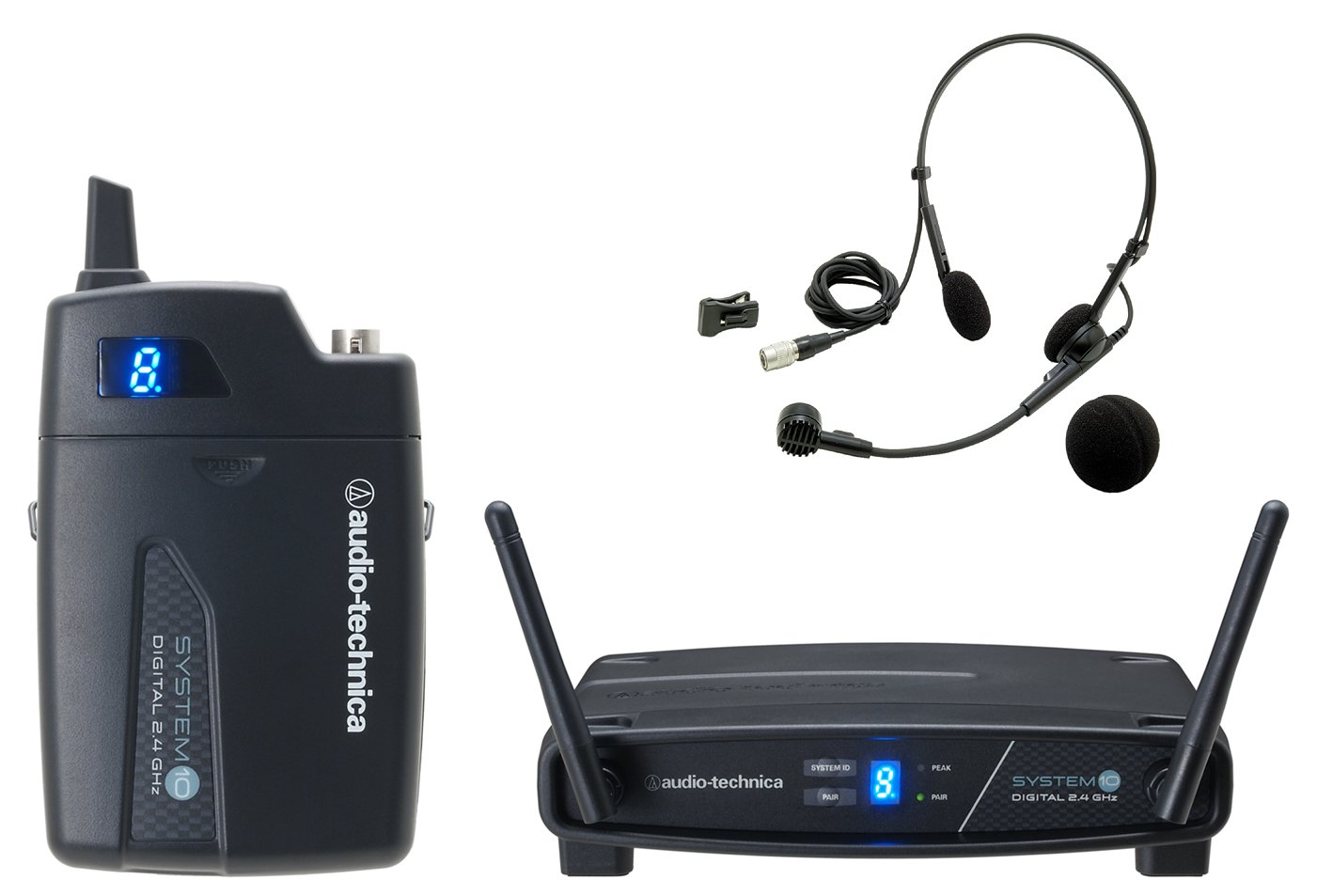 오디오테크니카 SYSTEM10 ATW-1101/H 헤드셋 무선 마이크