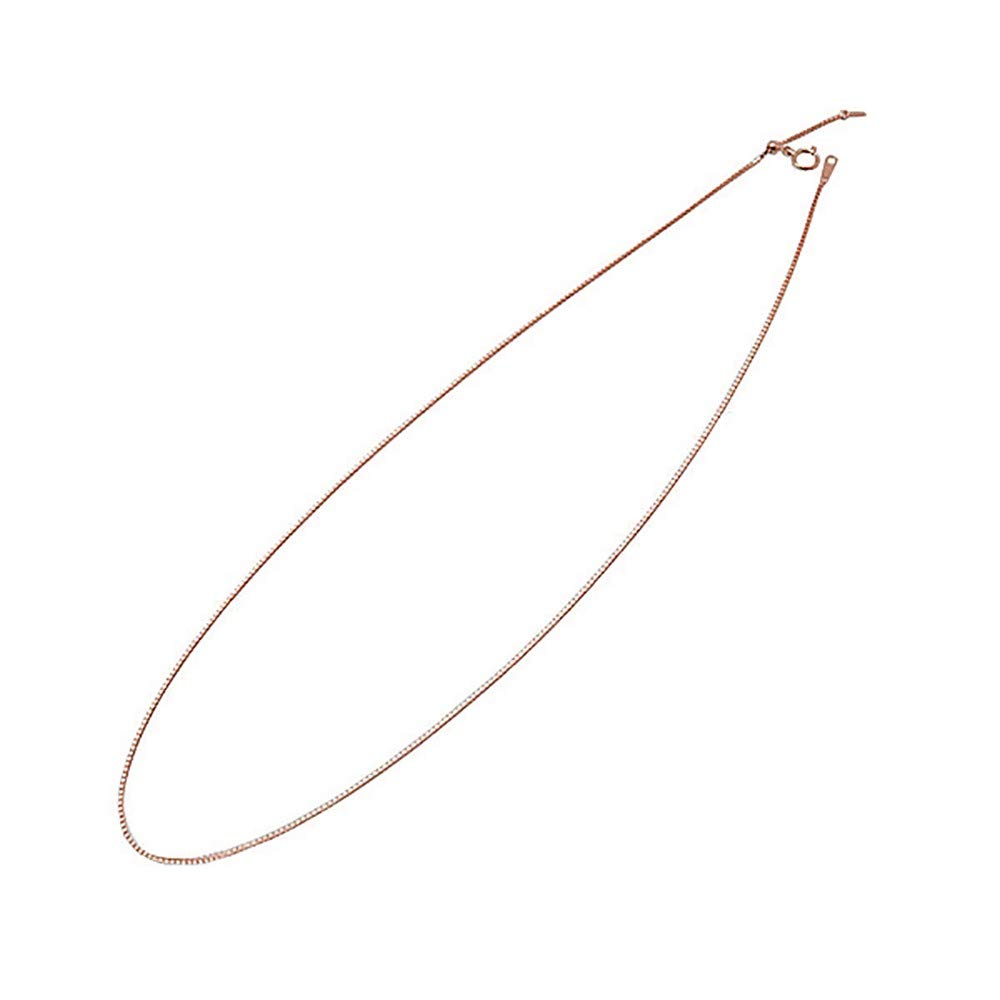 교세라 베네치안 체인 목걸이 폭 1.0mm 45cm K18 핑크골드