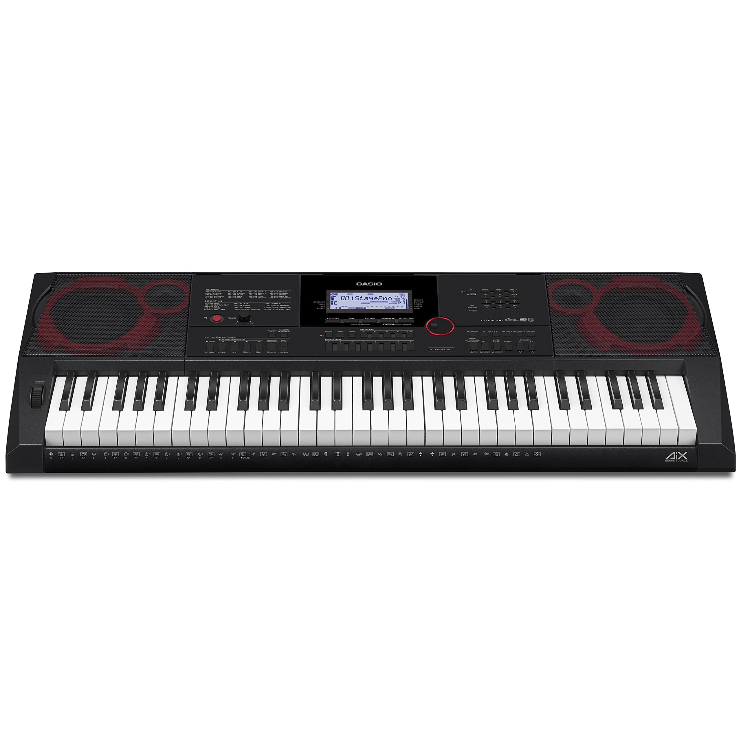 카시오 카시오톤 CT-X3000 61건반 전자키보드 6W 6W 이미지 2