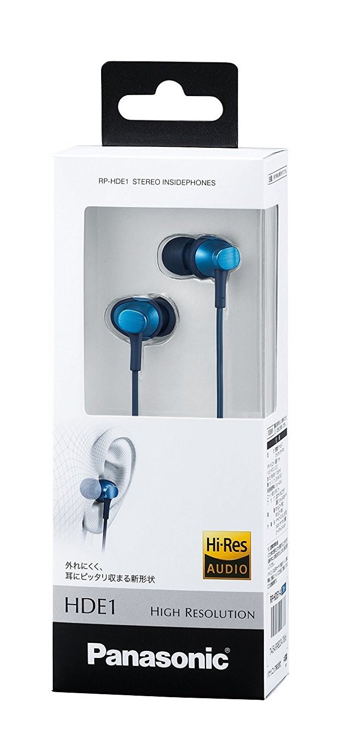 파나소닉 블루 RP-HDE1-A 커널형 유선 이어폰 하이레졸루션 이미지 5