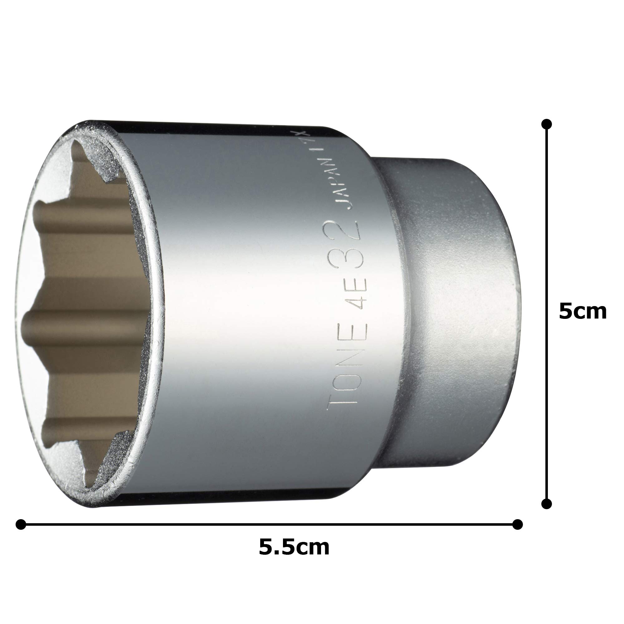 토네 4E-32 12.7mm 8각 소켓 이미지 5