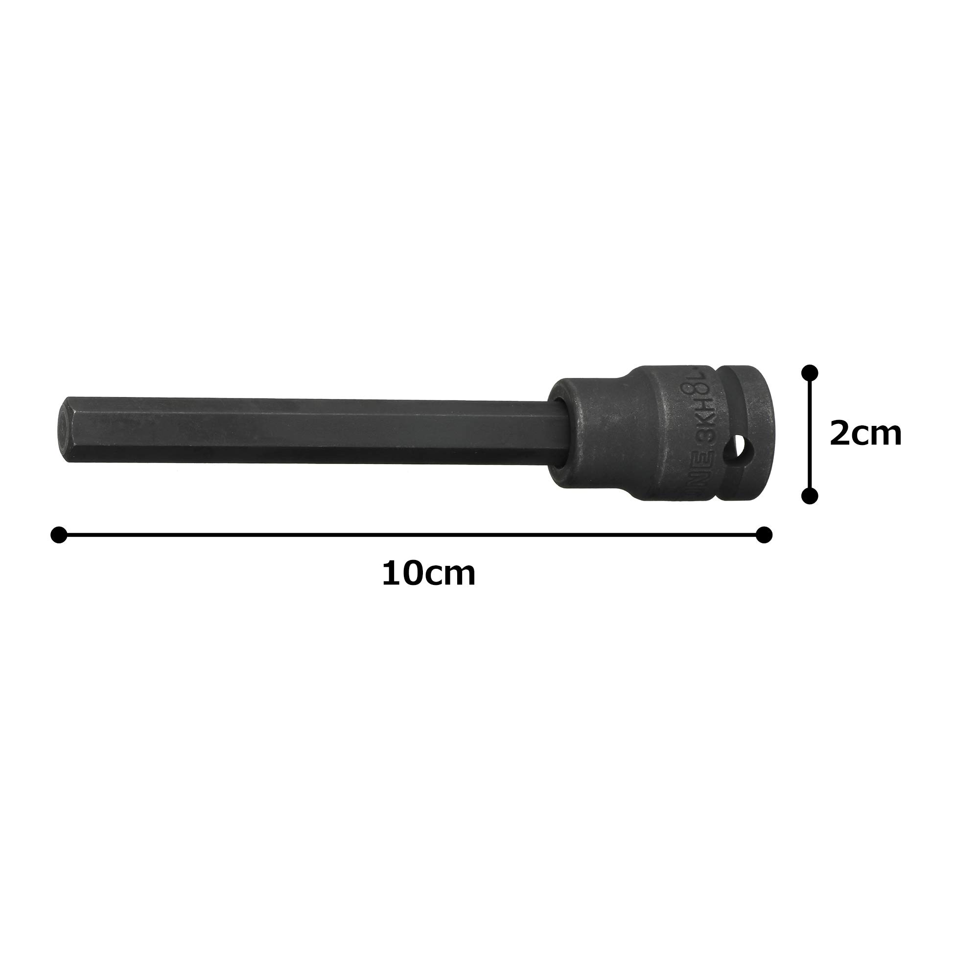 토네 롱 육각 소켓 강력형 HP3KH-08L 9.5mm 8mm 이미지 5