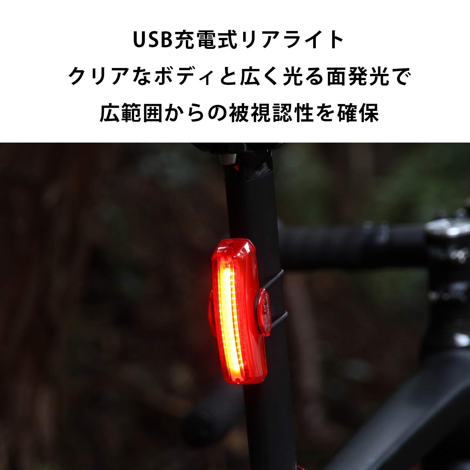 캣아이 RAPID X2 KINETIC TL-LD710K 자전거 후미등 이미지 6