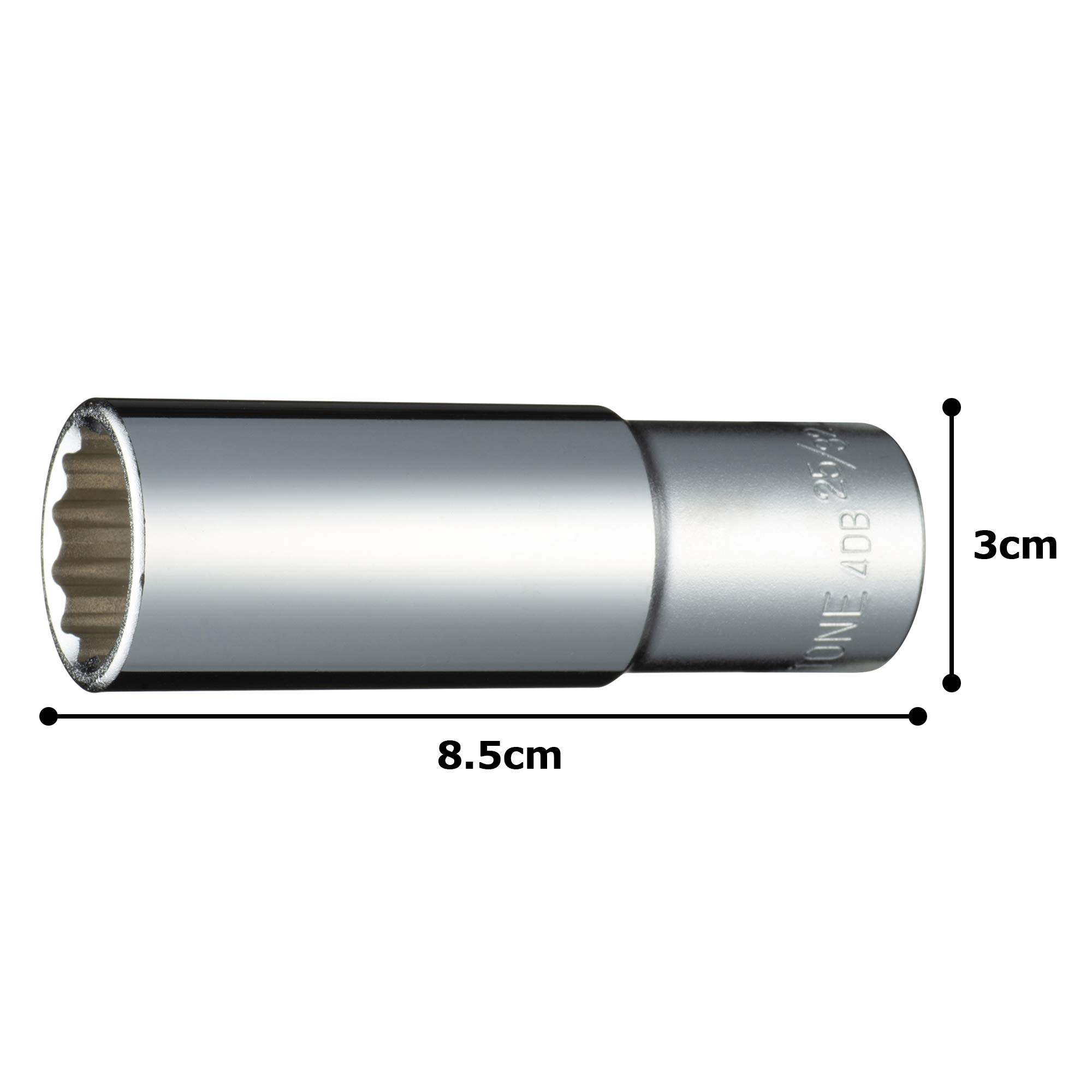 토네 12각 딥소켓 4DB-25L 25/32인치 이미지 5