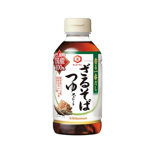 기꼬만 향긋한 첫 육수 자루소바 쯔유 300ml 4입
