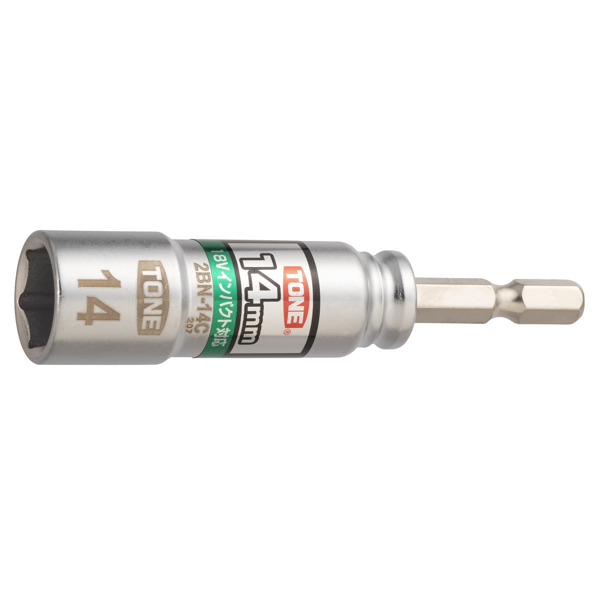 토네 전동드릴용 콤팩트 소켓 2BN-14C 14mm