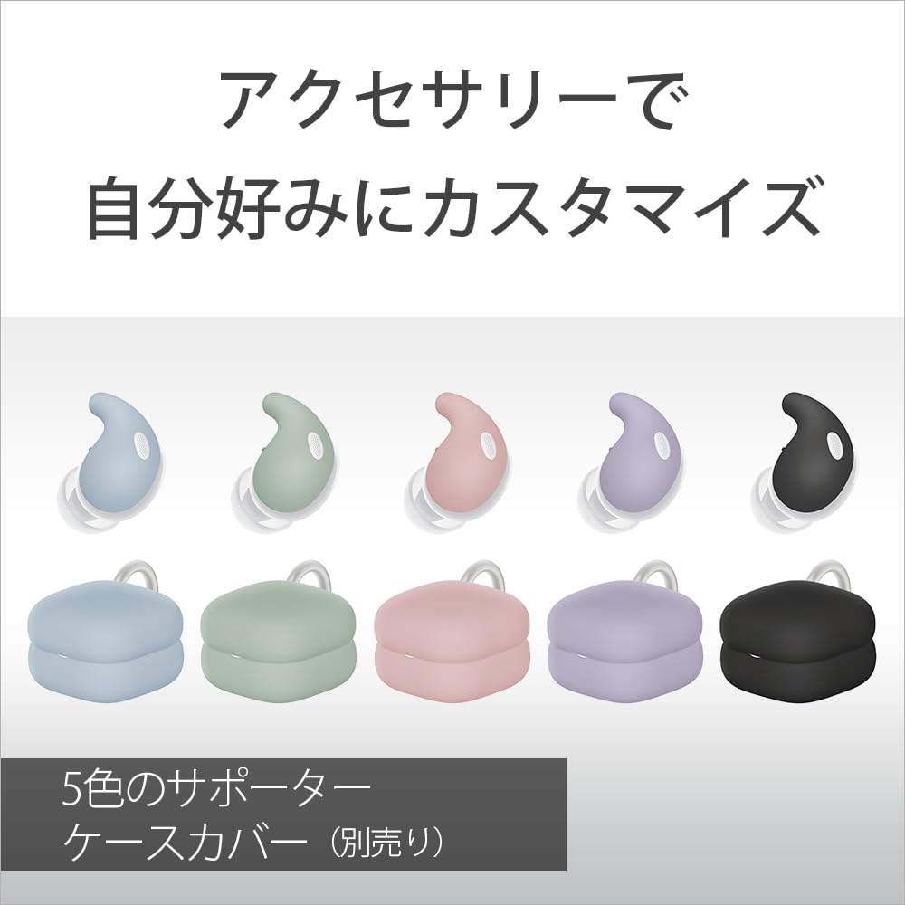 소니 LinkBuds 링크버즈 Fit 블랙 WF-LS910N 완전 무선 이어폰 이미지 6