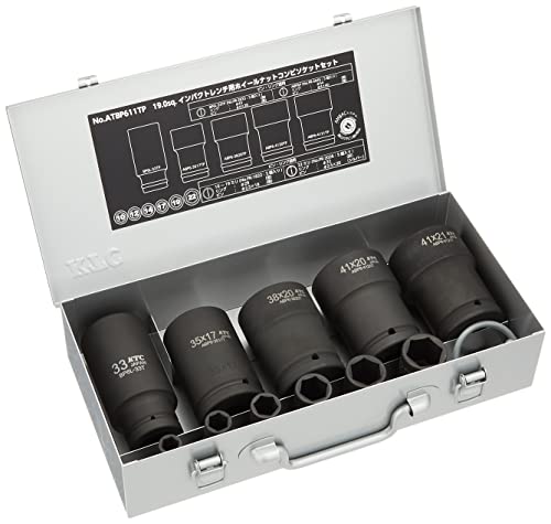 KTC ATBP611TP 19.0sq 임팩트 휠 너트 소켓 세트 이미지 3