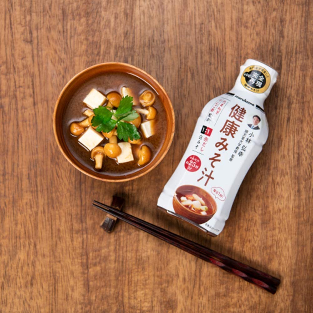 마루코메 액상미소 건강 미소된장국 순천당대학 교수 감수 아카다시 430그램 (x 2) 이미지 2