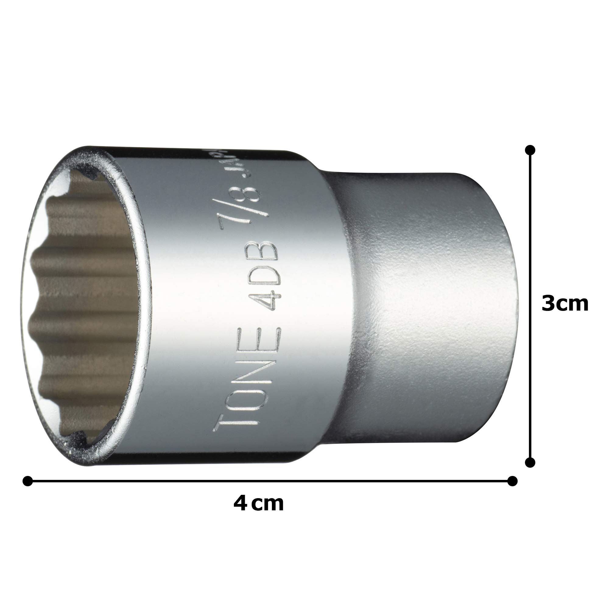 토네 HP4DB-28 12각 소켓 12.7mm 7/8인치 이미지 5