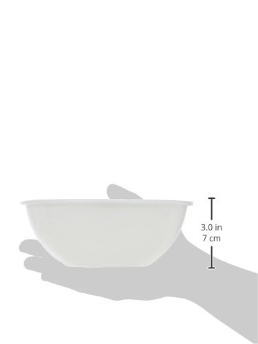 노다호로 화이트 18cm 법랑 볼 BO-18W 내열 일본제 이미지 2