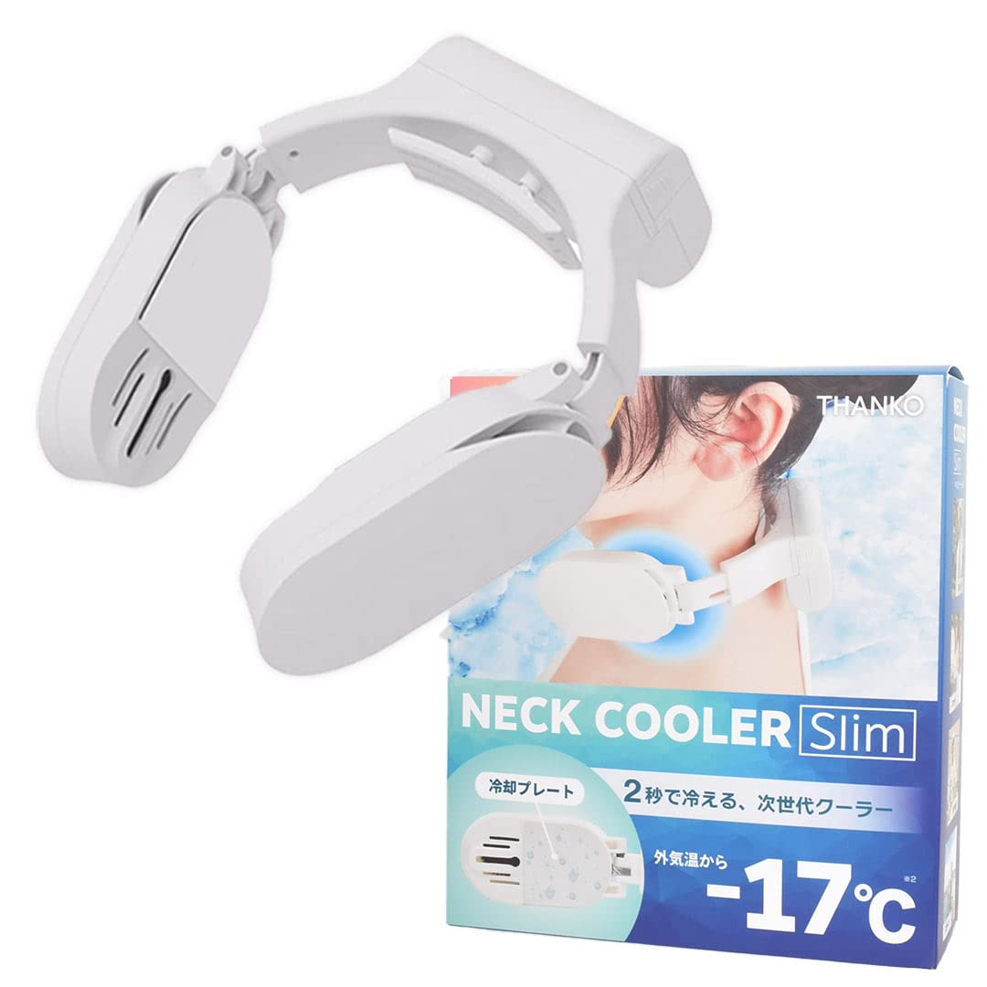 산코 THANKO 넥쿨러 슬림 TKNNC22WH 화이트 휴대용 선풍기 화이트