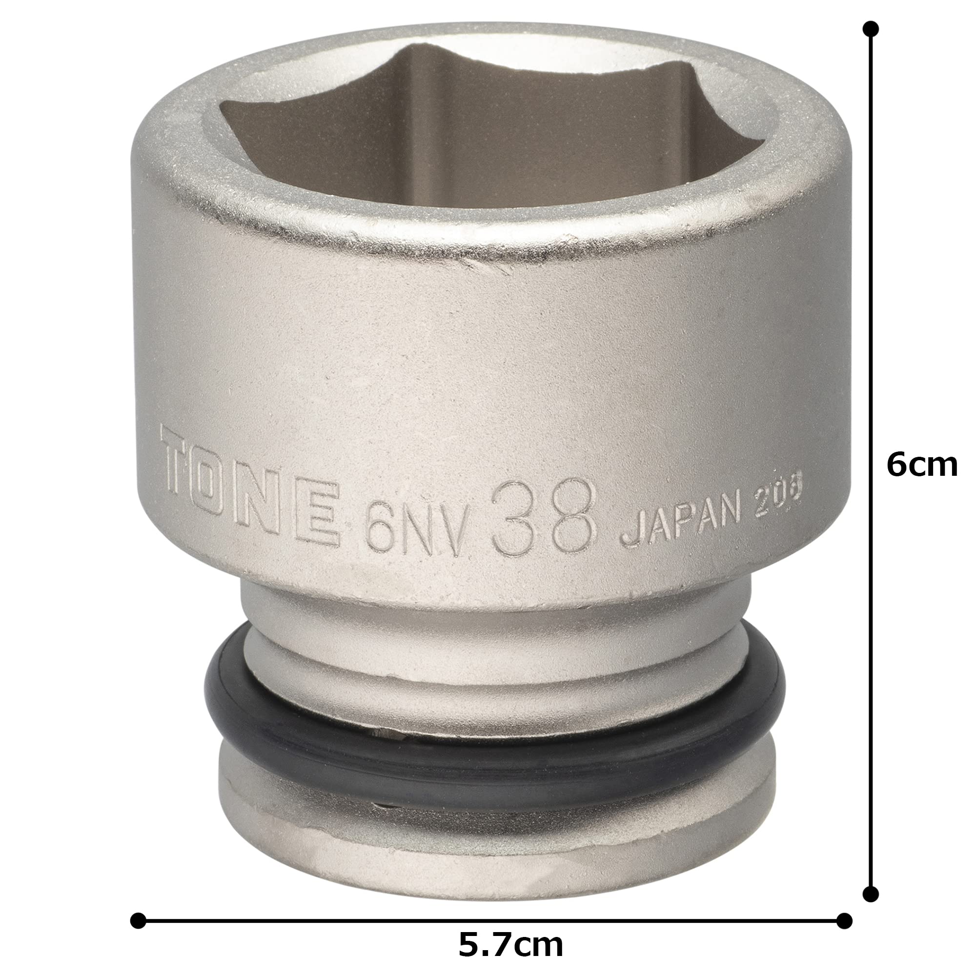 토네 6NV-38 19.0mm 임팩트 소켓 이미지 4