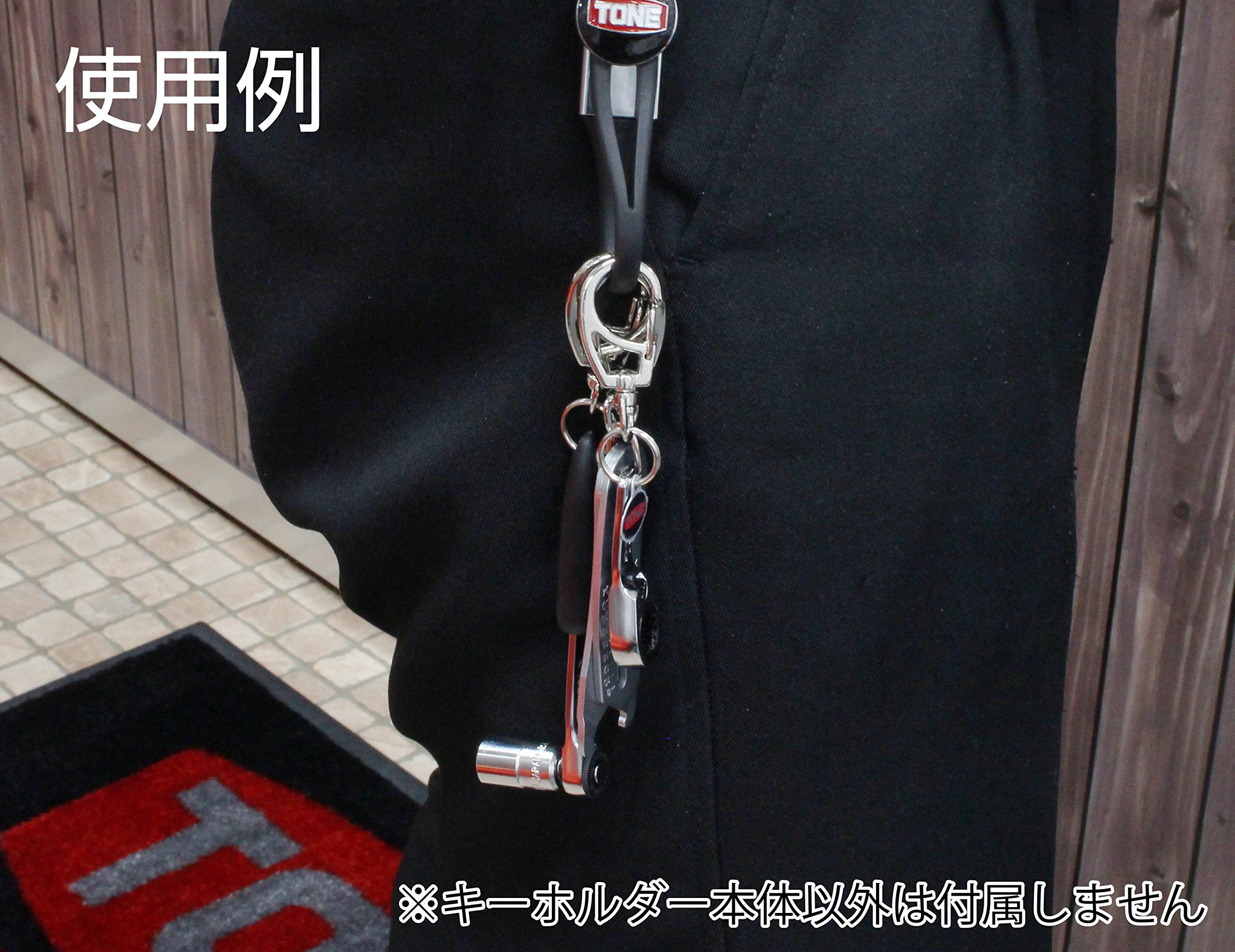 토네 G-033 13mm 라쳇 기어 렌치 키홀더 이미지 6