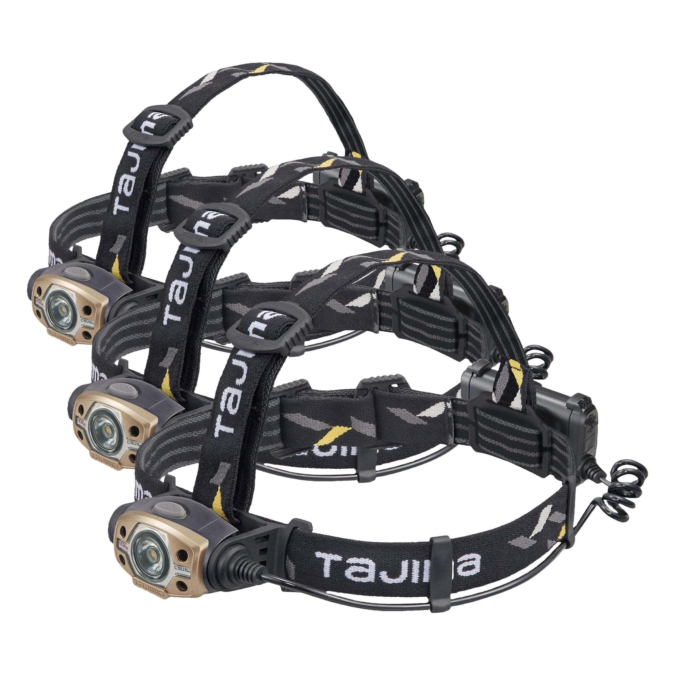 타지마 LE-C501D-SP LED 헤드랜턴 하이브리드 3개입