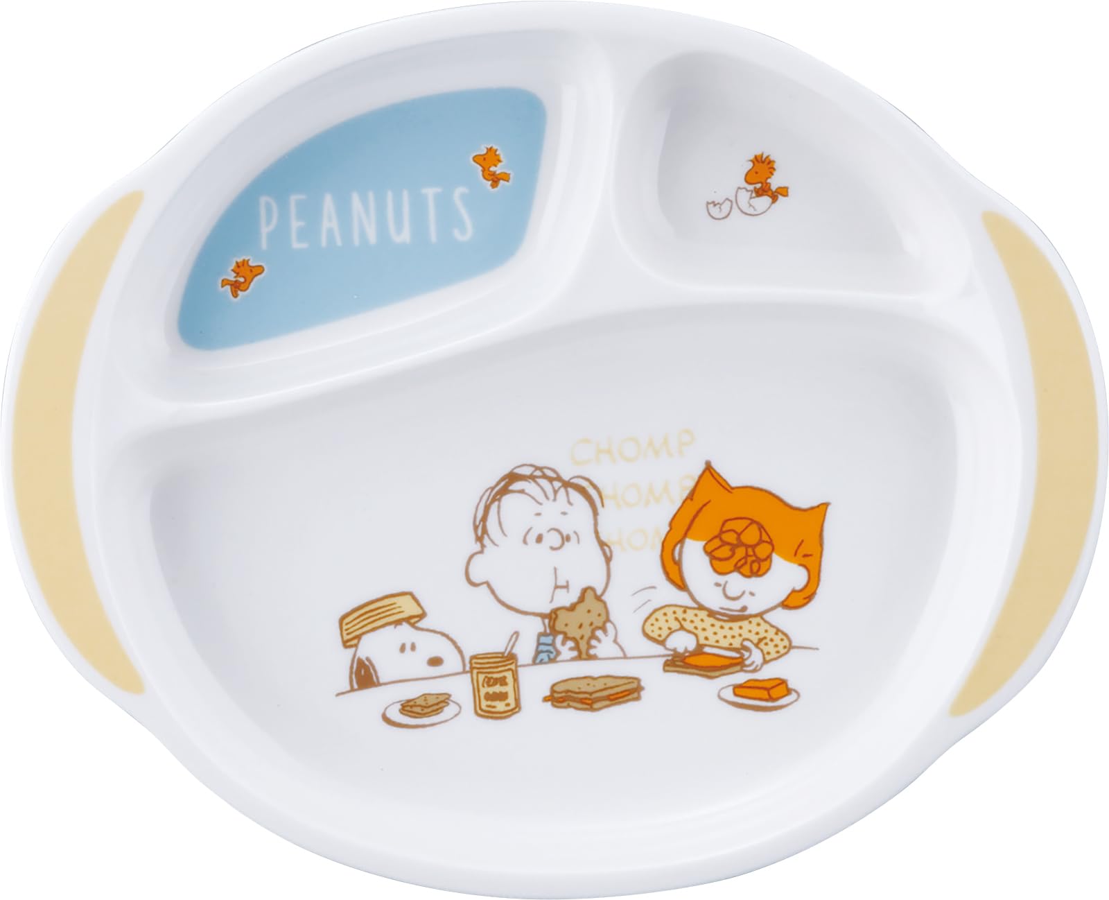 야마카 스누피 키즈 나눔 접시 SN1700-308 단품 카레접시