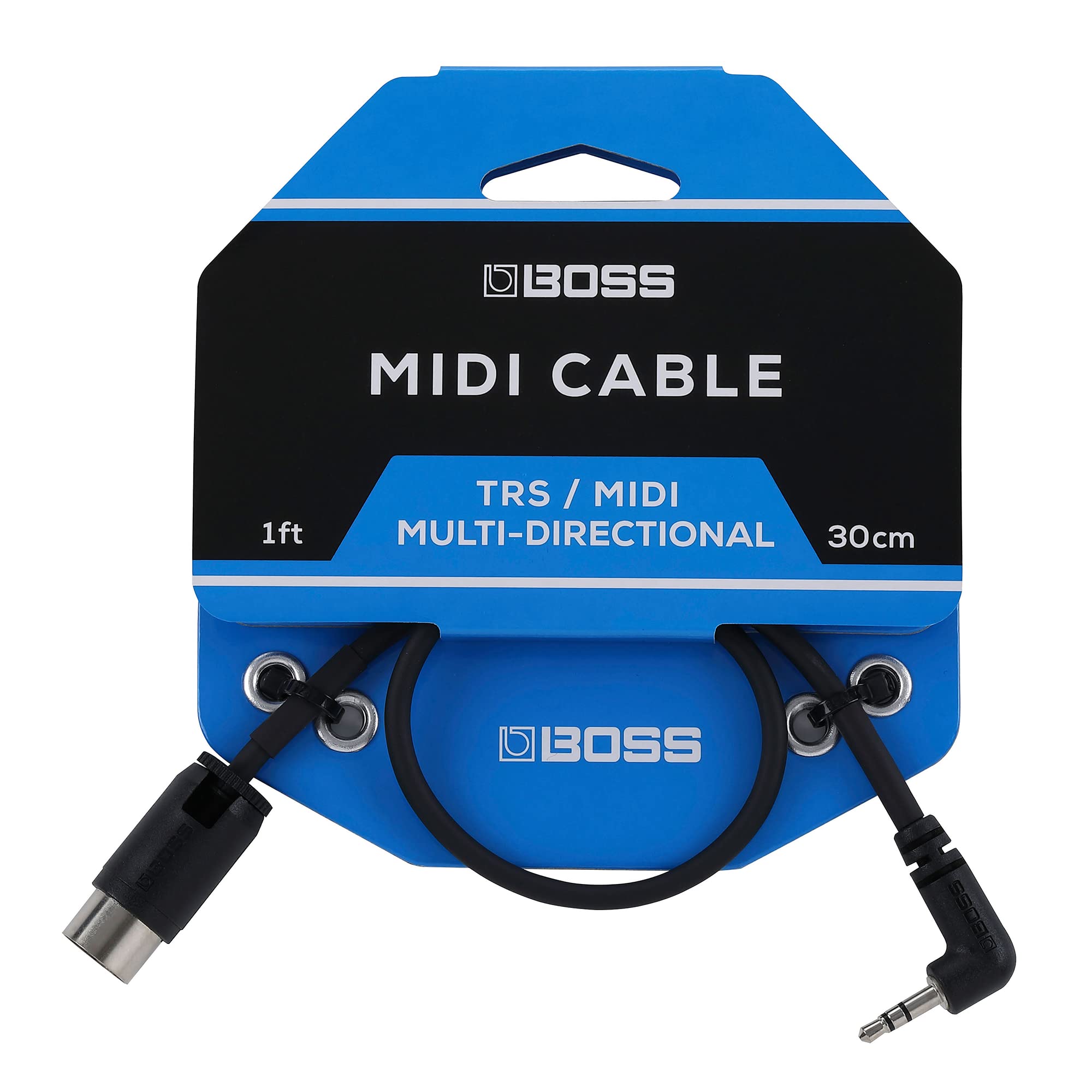 보스 BMIDI-1-35 30cm MIDI 케이블 3.5mm TRS-MIDI