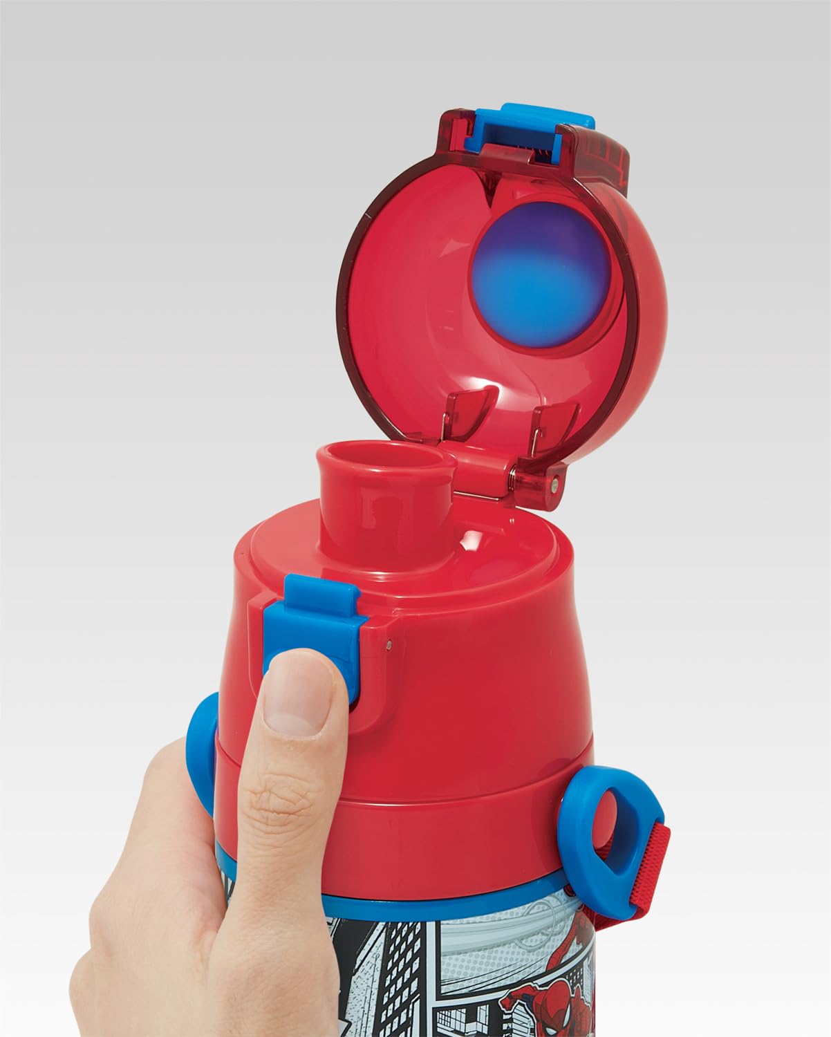 스케이터 스파이더맨 2WAY 470ml 어린이 물통 보온보냉 경량 이미지 6