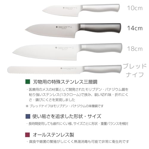 소리야나기 키친나이프 14cm 과도 올스테인리스 식기세척기사용 이미지 7
